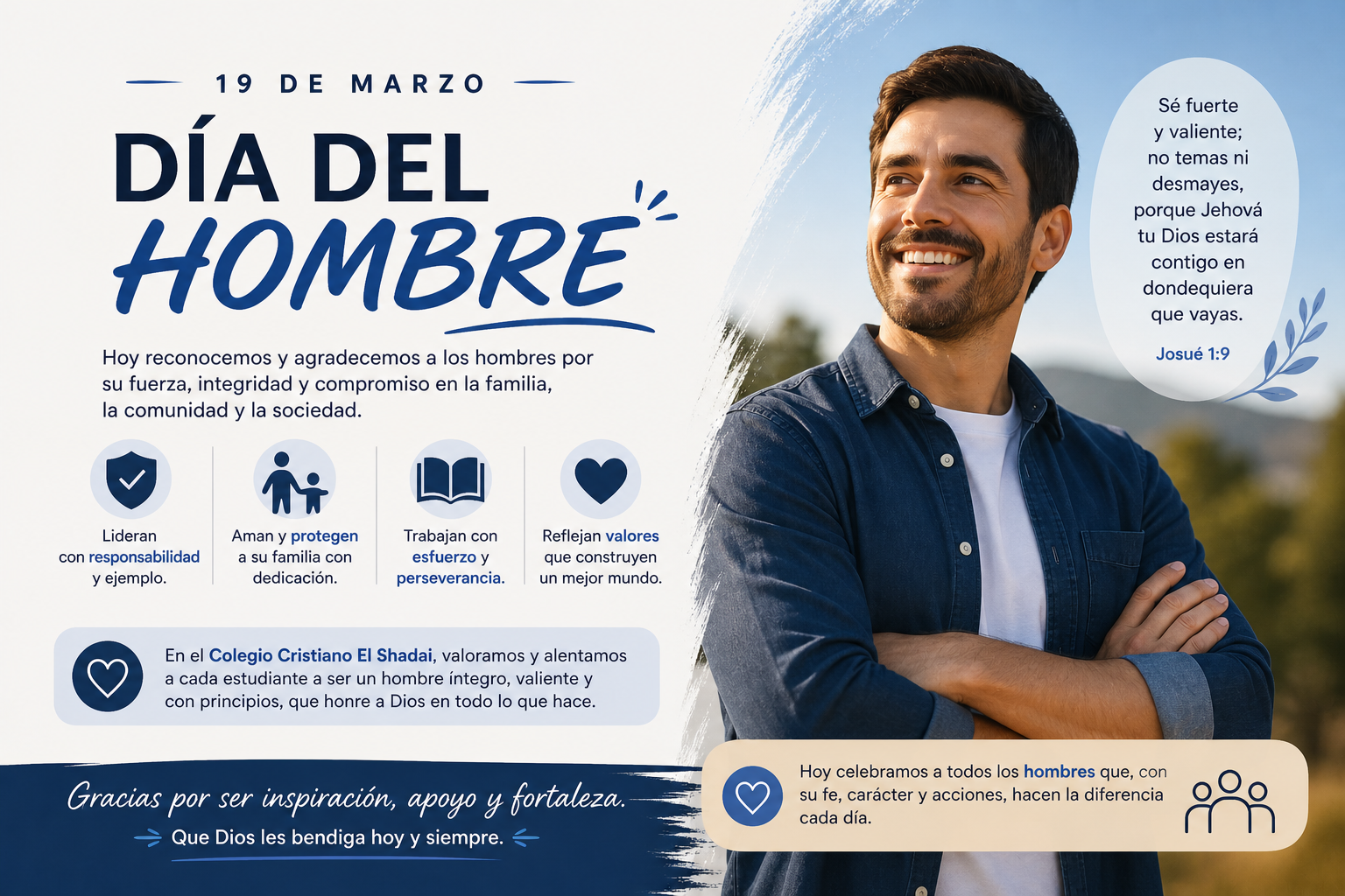 Día del hombre 2026